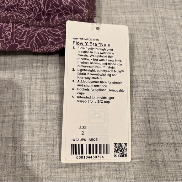 Lululemon Yoga Sport Bra and crop legging size 2 - Picture 12 of 16